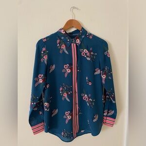 BodenFloral Button-Up Shirt